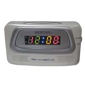    Sentry Multi Color Led Display AM/FM Clock Radio: Electronics