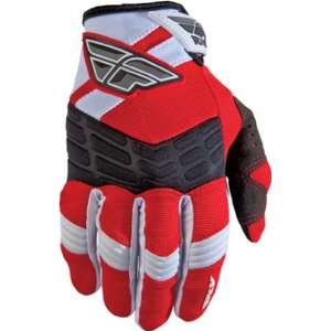  FLY RACING F16 YOUTH MX OFFROAD GLOVES RED MD: Automotive