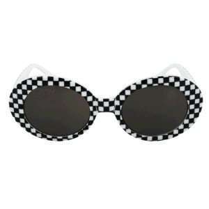  Jackie O Silver Checked Sunglasses Toys & Games