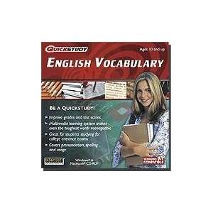  QuickStudy English Vocabulary