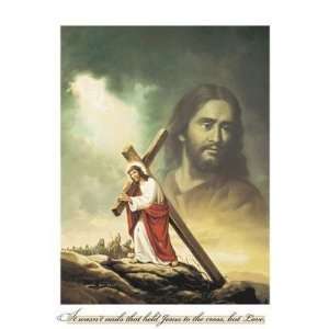  Burden Of The Cross Poster Print