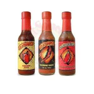  DeathWish Hot Sauce Gift Set, 3/5oz.: Everything Else