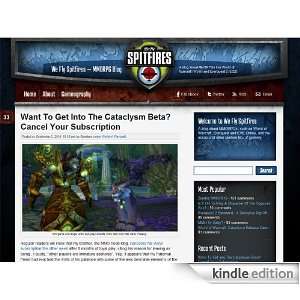 We Fly Spitfires   MMORPG Blog: Kindle Store: Gordon 