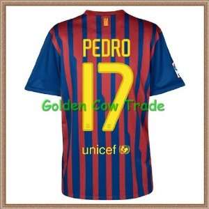 pedro barcelona jersey 11/12+customize name:  Sports 