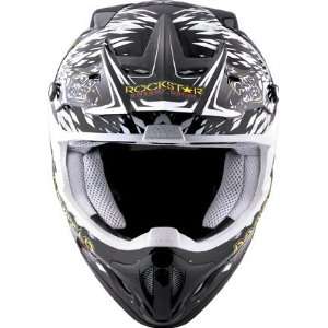   Answer A12 Rockstar Comet Helmet A12 COMET Black X large: Automotive