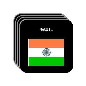  India   GUTI Set of 4 Mini Mousepad Coasters: Everything 