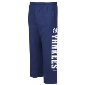 New York Yankees Post Game Fleece Pants:  Sports & Outdoors