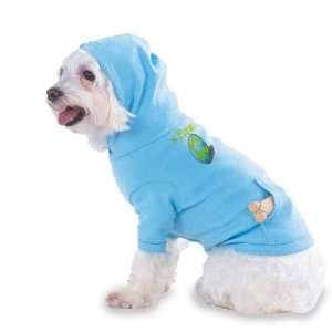 Pixies Rock My World Hooded (Hoody) T Shirt with pocket for your Dog 
