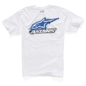  Alpinestars Rad T Shirt   Large/White: Automotive