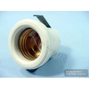   Porcelain Lamp Holder Front Mount Light Socket 8880: Home Improvement