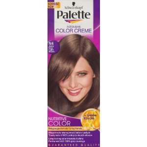  Palette Intensive Color Creme N4 Light Brown: Beauty