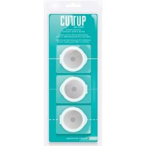  Cutup Rotary Paper Trimmer Replacement Blades 3/Pkg 