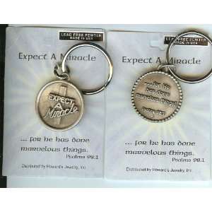  Expect a Miracle Pewter Keychain: Everything Else