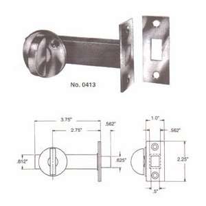   Lifetime Polished Nickle Estate Mortise Bolt Security Bolt 0413