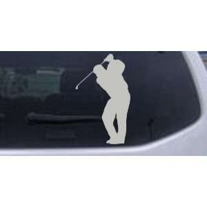   Golf Swing Sports Car Window Wall Laptop Decal Sticker: Automotive