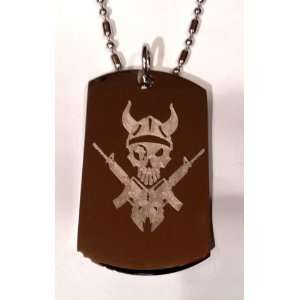  Military Armed Force Special Forces Cross Guns Skull Marines 