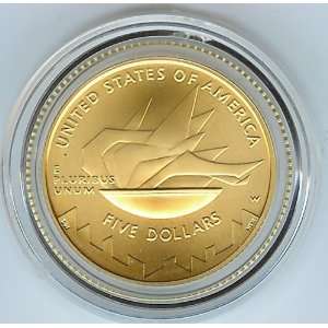   : 2002 Salt Lake Olympics U.S. Gold Five Dollar Coin: Everything Else