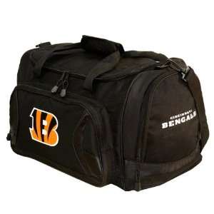    Cincinnati Bengals Black Flyby Duffle Bag