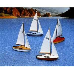  Noch 10710 Sailing Boat 4.4cm Long 6.3cm High: Toys 