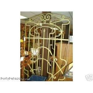  Antique Pair of 100 Year Old French Iron Gates: Home 
