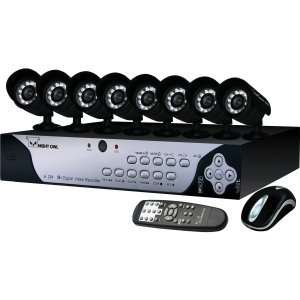  New 8 CHANNEL H.264 DVR INTERNET READY   FS8500 Camera 