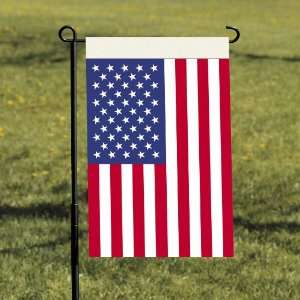  BSI Products 10113 USA Two Sided Garden Flag Set with 