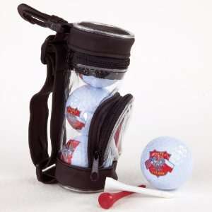  Golf Balls & Tees   Mini Golf Bag Set