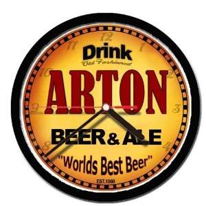  ARTON beer and ale wall clock: Everything Else