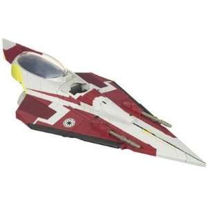  Star Wars Clone Wars Obi Wans Delta Starfighter Toys 