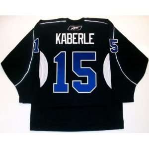 Tomas Kaberle Toronto Maple Leafs Black Rbk Jersey: Sports 