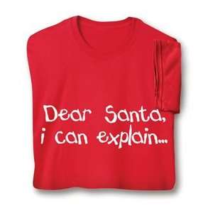  Dear Santa, I Can Explain Toddler Sweat Baby