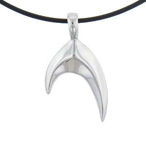 Tail Fin Scoop Neck Stainless Steel Pendant Gifts Fathers 