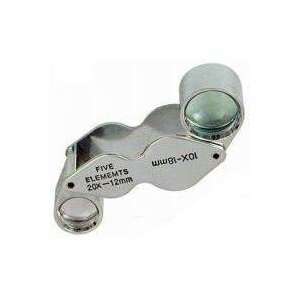  Loupe Magnifier Dual Jewelry 10x and 20x.TOOL: Jewelry