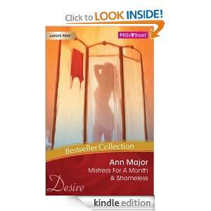   Ann Major Bestseller Collection 201203/Mistress For A Month/Shameless