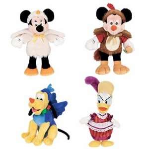  Disney Twelve Days of Christmas Plush Set # 1   Mickey 