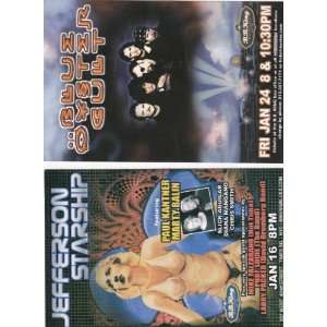 Blue Oyster Cult January 24 2003 / Jefferson Starship January 16 2003 