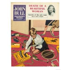  John Bull, Train Sets Hobbies Magazine, UK, 1950 Premium 
