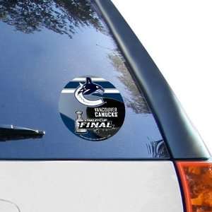   2011 NHL Stanley Cup Final Round Vinyl Decal (): Sports & Outdoors