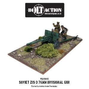  28mm Bolt Action (Soviet)   Zis 3 Gun Toys & Games