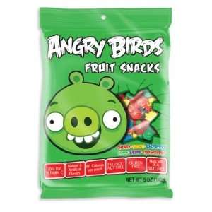 Angry Birds Fruit Snacks Green 5 Ounce Pk.:  Grocery 