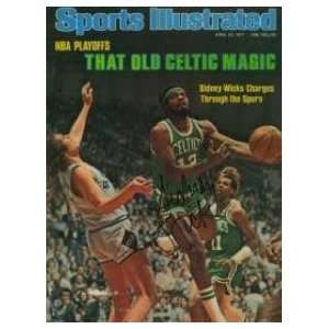 Sidney Wicks (Boston Celtics) autographed Sports Illustrated Magazine