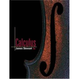  Calculus (9780534274085) James Stewart