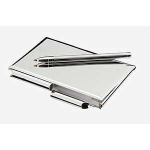    JB Silverware Silver Plated Note or Address Book: Home & Kitchen