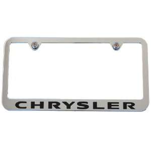  Chrysler Chrome License Plate Frame High End: Automotive