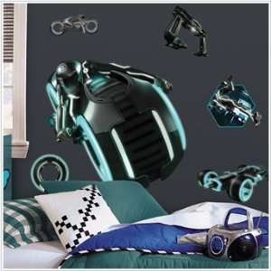  Tron Light Cycle Giant Wall Decal: Home & Kitchen