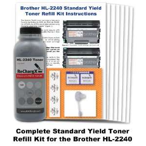  Brother HL 2240 Standard Yield Toner Refill Kit: Office 