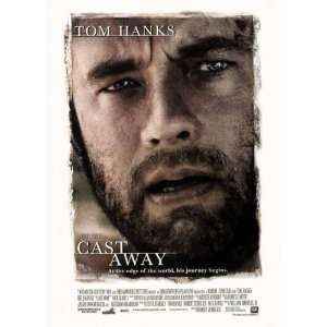  Cast Away Original Double Sided 27x40 Movie Poster   Not A 