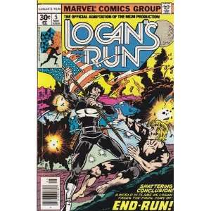  Comics   Logans Run #5 Comic Book (May 1977) Fine 