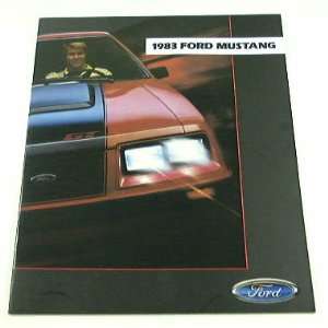  1983 83 Ford MUSTANG BROCHURE L GL GLX GT Convertible 