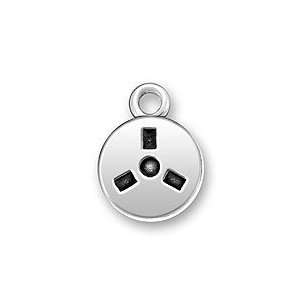  Sound Reel Motion Picture Sterling Silver Charm 
